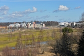 Vy över Net City och Örebro universitet, 2016-05-04