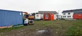 Byggplats i Nyponlunden, 2014-10-23