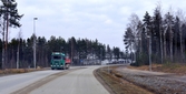 Lastbil på Bistagatan, Pilängen, 2016-05-09