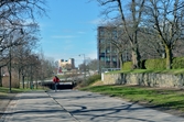 Gång- och cykelbana vid Drottningparken, 2016-04-09