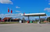 Bensinstation vid Saluvägen, Lillån. 2016-05-10