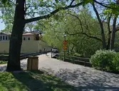 Gång- och cykelbana via Strömparterren, Varboholmen, 2016-05-11