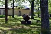 Konstverk vid Örebro läns museum, Slottsparken, 2016-05-11