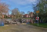 Brygga vid Väståparken, 2016-04-19