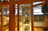 Fågelmontrar på Biologiska museet, 2014-04-28