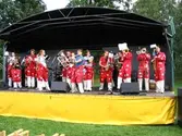 Musikunderhållning på Baronbackarnas 50-årsjubileum, 2004-09-05