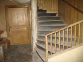 Trappa till övervåning på Bondsätters gård, 2006-08-17