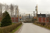Järnvägsövergång i Törsjö, Vittvångsvägen, 2016-04-05
