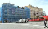 Fasadrenovering, Stortorget 4, 2016-04-19