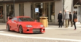 Toyota Supra på Stortorget, 2016-04-19