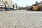 Gatustensbeläggning på Stortorget, 2016-04-19