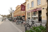 Restaurang och butiker vid Stortorget 6-8, 2016-04-19