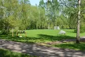 Liten fotbollsplan i Rynningeparken, 2016-05-17