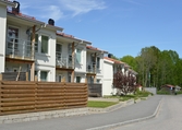 Nybyggda hus i Rynninge, 2016-05-17