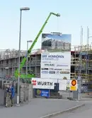 BRF Honnören under byggnad, Pionjärgatan 6, 2016-05-17