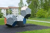 Klätterskulptur i Baronbackarna, 2016-05-19