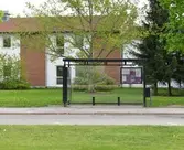 Busshållplats vid Hjalmar Bergmans väg 3, 2016-05-19