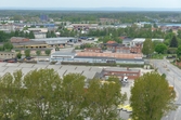 Vy över Mannatorpsterminalen och Holmens industriområde, 2016-05-20