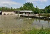 Lunchgäster vid Restaurang Naturens Hus, 2016-05-24