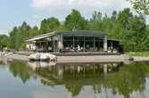 Solig vårlunch vid Naturens Hus, 2016-05-24
