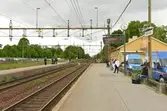 Perrongen vid Södra station, Eugénplatsen 2, 2016-05-26