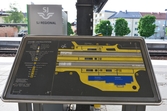 Spårkarta vid Örebro Centralstation, Östra Bangatan 1, 2016-05-25