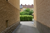 Passage till bakgård på Tegelgatan 1-9, 2016-06-01