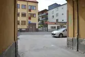 Passage vid bakgård mot Ringgatan 16, 2016-06-01