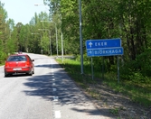Infart till Björkhaga, Gäddestavägen, 2016-05-31