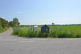 Uppfart till lantgård vid Linbackavägen, 2016-05-31