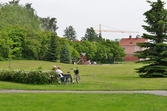 Vilobänk och lekplats vid Ånäsparken, 2016-06-01