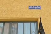 Gatuskylt på Jakobsgatan 23, 2016-06-01