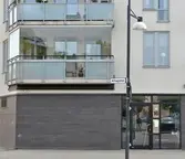 Modern husfasad vid Kilsgatan 16, 2016-06-01