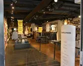 Interiör från klädaffär på Köpmangatan 13, 2016-06-22