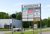 Företagsskylt på Nastagatan 11, 2016-05-26