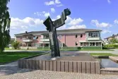 Skulptur i Solhaga, 2016-05-31