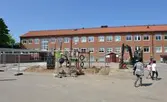 Grävarbete på Tegnérskolan, 2016-05-31