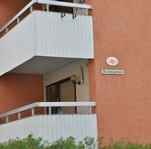 Skyltar på fasad, Ånäsgatan, 2016-06-01