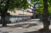 Entré till Landstatshuset, Storgatan 28, 2016-09-02