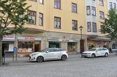 Butiker och trafikskola på Storgatan 14, 2016-09-02