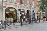 Restauranger och butiker på Storgatan 10, 2016-09-02
