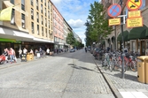 Vy längs Storgatan norut, 2016-09-02