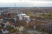 Stadsvy över Örebro åt sydväst, 2014-10-22