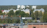 Stadsvy mot norra Örebro, 2016-09-14