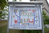 Orienteringstavla, Väster Park, Karlsgatan 32, 2016-09-22
