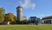 Vattentorn och företagslokaler. Gustavsviksområdet. 2016-10-06