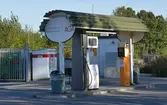 Tankställe för fordonsgas. Gustavsviksvägen 4-6. 2016-10-06