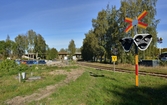Järnvägsspår och parkeringsplats vid Södermalmsplan. 2016-10-06