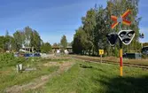 Järnvägsspår och parkeringsplats vid Södermalmsplan. 2016-10-06