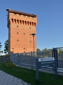 Vattentorn vid Södra Grev Rosengatan 50. 2016-10-05